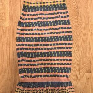 Diane Von Furstenberg Multicolor Knit Skirt